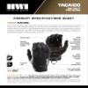 HWI Gear TAC-TEX PRO TACA100 Gloves, Hunting, Outdoor Sports, Touchscreen, Light Duty, Breathable, Dexterity, Black, XL view 3