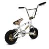 Fatboy Mini BMX in PRO Model with 3pc Crank or Assault Model with 1 pcs Crank - New to The Fatboy Line is The Riot Entry Level Mini BMX with 1-pc Crank (Pro-White Lux) view 3