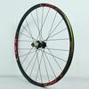 Bicycle Wheels Bicycle Wheel Set 26 27.5 29 Inch Quick Release Bicycle Front and Rear Disc Brake Seal Bearing Hub 24 Holes (Color : A-red, Size : 26inch) view 2
