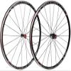 AMeLL Road Bike WHEELSET 700c Quick Release Rims Flat Spoke 30mm V-Brake Bicycle Wheels 20/24 Hole Carbon Fibre Hubs, Black view 1