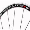 AMeLL Road Bike WHEELSET 700c Quick Release Rims Flat Spoke 30mm V-Brake Bicycle Wheels 20/24 Hole Carbon Fibre Hubs, Black view 4