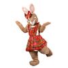 Chinese Style Rabbit In A Flowered Jacket Mascot Costume For Adult view 1