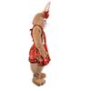 Chinese Style Rabbit In A Flowered Jacket Mascot Costume For Adult view 3