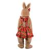 Chinese Style Rabbit In A Flowered Jacket Mascot Costume For Adult view 4