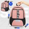 Goloni Youth Soccer Bag,Basketball Bag with Ball Compartment & Shoe Compartment,Backpack for Football Volleyball Basketball view 4