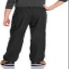 CQR Kids Youth Hiking Cargo Pants, Outdoor Camping Pants, UPF 50+ Quick Dry Regular Pants, Shenah Trail Black, X-Small view 2