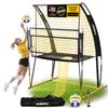 KuiBonu Volleyball Training Net System, Volleyball Training Equipment with Freely Height-Adjustable for Backyard, Volleyball Practice Net for Serving Setting Spiking, Includes Ball Kit and Carry Bag view 1