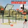 KuiBonu Volleyball Training Net System, Volleyball Training Equipment with Freely Height-Adjustable for Backyard, Volleyball Practice Net for Serving Setting Spiking, Includes Ball Kit and Carry Bag view 2