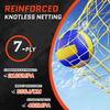 KuiBonu Volleyball Training Net System, Volleyball Training Equipment with Freely Height-Adjustable for Backyard, Volleyball Practice Net for Serving Setting Spiking, Includes Ball Kit and Carry Bag view 4