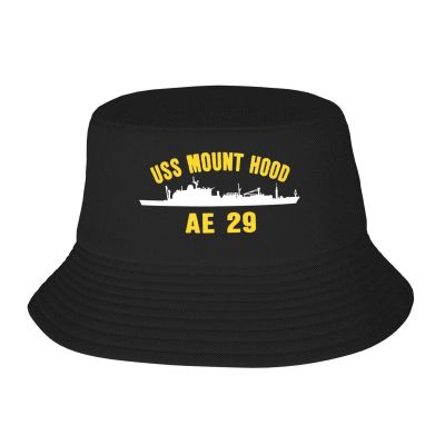 ANRAM USS Mount Hood Ae-29 Bucket Hat Outdoor Camping Sun Hat Black