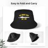 ANRAM USS Mount Hood Ae-29 Bucket Hat Outdoor Camping Sun Hat Black view 3