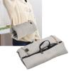 Xcello Electric Hand Warmer Pouch Portable Foldable USB Rechargeable Crossbody Grey Electric Heated Hand Warmer Cushion Blanket view 4