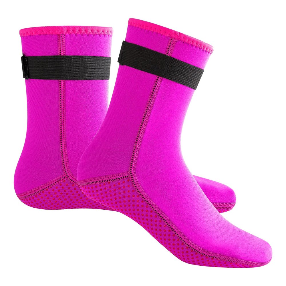 MOVOYEE Neoprene Socks,3mm Water Socks for Women Men,Sand Soccer Socks Youth Volleyball Beach Socks,Anti-Slip Dive Socks Snorkeling Kayaking Surfing Saling Diving Boots Water Sport Wetsuit Booties XL