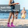 MOVOYEE Neoprene Socks,3mm Water Socks for Women Men,Sand Soccer Socks Youth Volleyball Beach Socks,Anti-Slip Dive Socks Snorkeling Kayaking Surfing Saling Diving Boots Water Sport Wetsuit Booties XL view 2