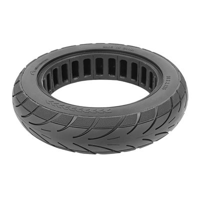 XIBANY Motorized Scooter 10x2.125 Hollow Honeycomb Solid Tire for Segway Ninebot F20 F25 F30 F40 Electric Scooter Explosion Proof Tire Replace Parts Motorized Scooter
