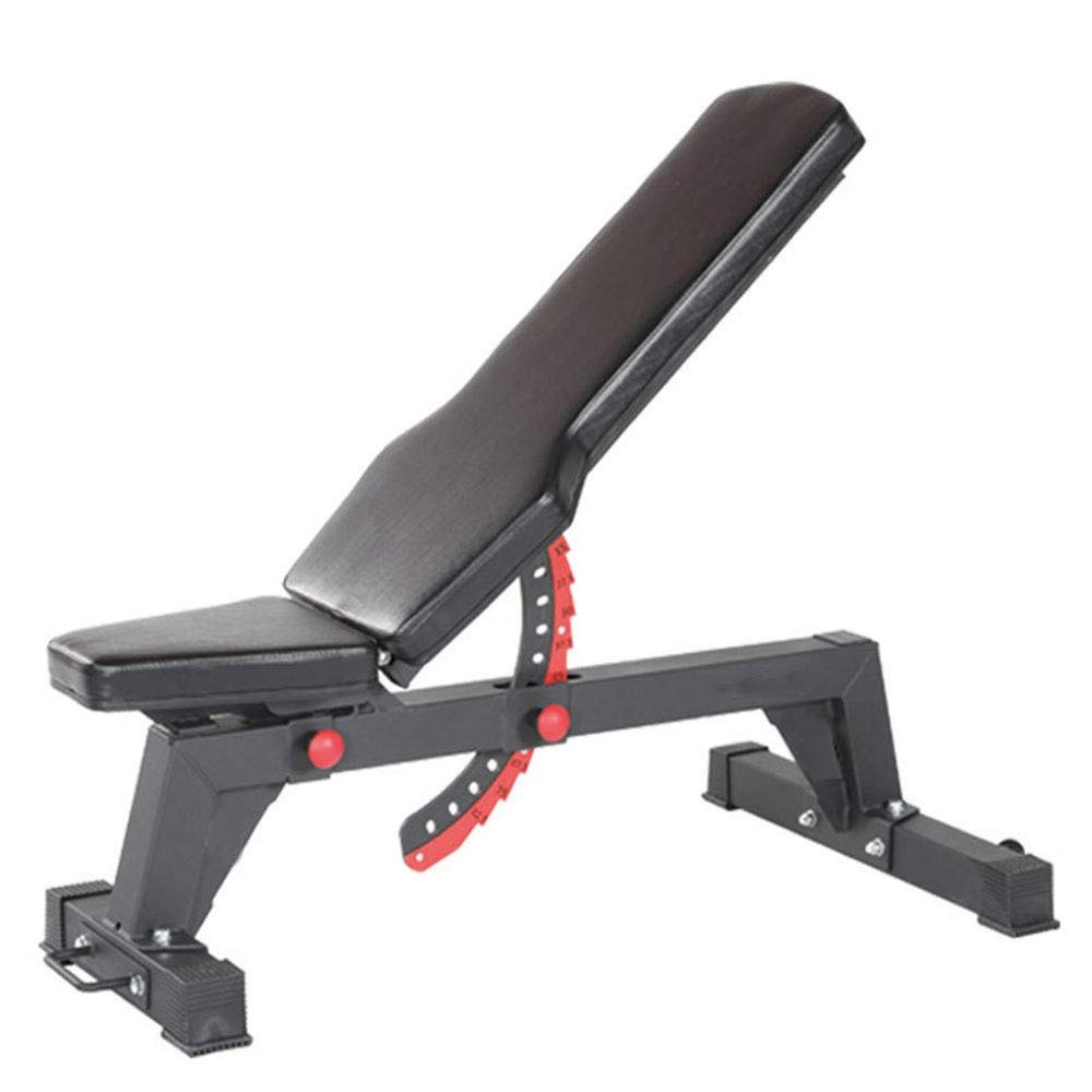 MidiLi Multifunctional Foldable Utility Adjustable Weight Bench, Incline Abdominal Board, Strength Training Fitness Exercise Gym Home, Workout Bench