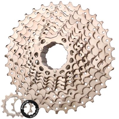 BUCKLOS 8/9/10/11/12 Speed Cassette Ultra-Light 11-25/28/32/34/36/40/42/46/50/52T Bike Cassette Fit Mountain Bike/Road Bike/XC/DH/AM,Compatible with Shimano Sram HG Hub Driver
