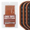 PICKLETECH Pickleball Paddle Protection Tape Brown - Paddle Head Edge Guard - Racket Edge Protection Tape -Fit Perfectly Curved Edge -No Wrinkling Pizzazz Contrasty Colors view 1