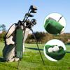 WUUCKOO That's What I Do I Play Golf and I Know Things Embroidered Green Golf Towel, Funny Golf Towel for Golf Bag with Clip, Thanksgiving Birthday Retirement Gift for Grandpa Dad Golfer Golf Lover view 3