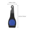 BESPORTBLE 2pc Fishing Tools Kit Stainless Steel Quick Clips Wire Cutter Portable Fishing Scissors for Tackle Outdoor Gear Black view 2