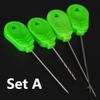 SagaSave Fishing Knot Tying Tools Set Including Bait Spiral Driller Needle Fishing Line Puller Non-Slip and Easy to Use for Fishingman Gift (Set A) view 3