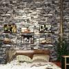 Modern Wallpaper Stick Wallpaper kitchen bedroom Stickers Murals Tile Stickers Wallpaper gold wallpaper glitter bedroom damask rose living room wallpaper Extra Thick 3D ( Color : D , Size : 0.53m x 10 view 2