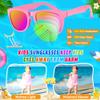 Kids Sunglasses Bulk - 24 Pack UV400 Protection for Boys Girls 3-10, Party Favor Goodie Bags Stuffers, Summer Pool Beach Birthday Party Favors view 2