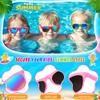 Kids Sunglasses Bulk - 24 Pack UV400 Protection for Boys Girls 3-10, Party Favor Goodie Bags Stuffers, Summer Pool Beach Birthday Party Favors view 4