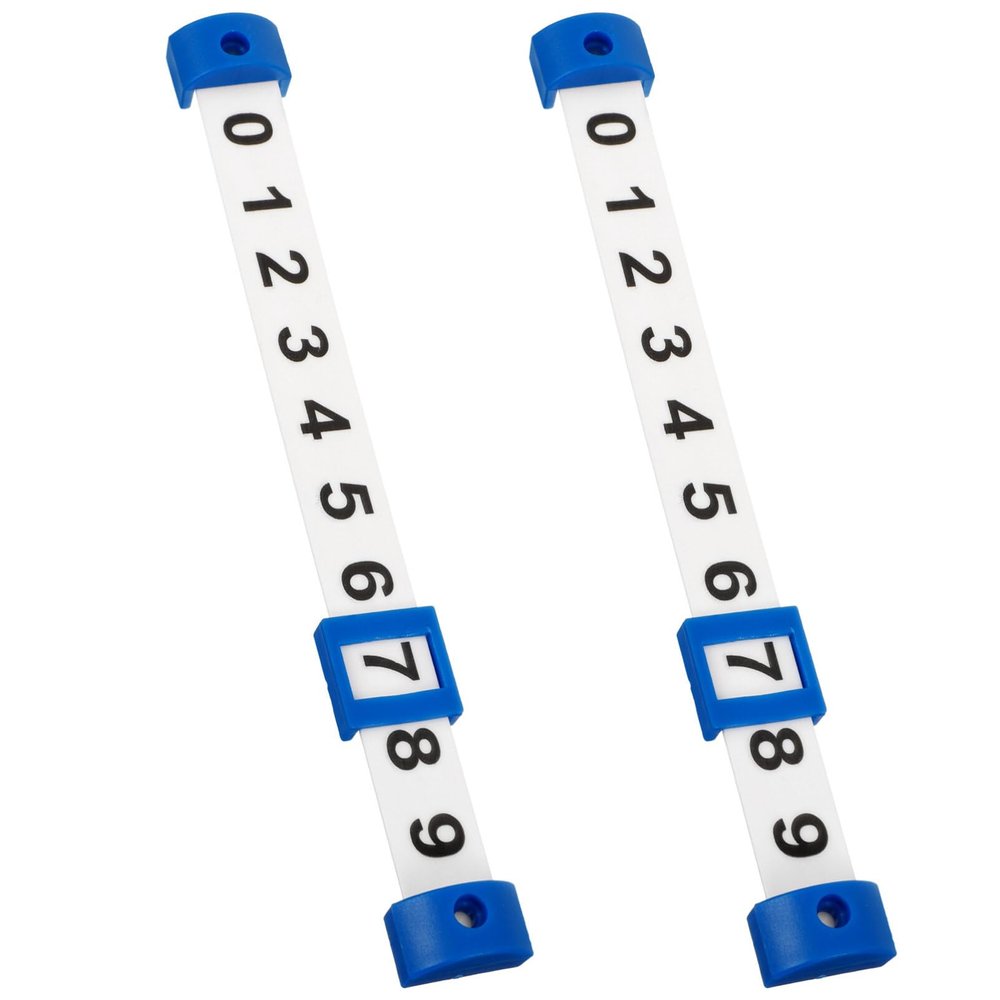 GANAZONO 2pcs Table Soccer Score Keepers Portable Scoring Counters for Tabletop Games Lightweight and Design for Easy Use and Storage