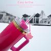 Amreich Cute Pig Straw Covers for 10mm Straws Compatible with Stanley Cup view 4