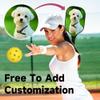Custom Pickleballs Paddles Set for Gifts,Personalized Pickleballs Paddles Rackets,Add Your Photo Text Logo Irish Green view 2