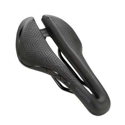 TERPON Hollow Breathable Bike Saddle Bicycle Seats Soft Cycling Cushion PU Bike Saddle Cycling Accessories Bicycle Saddle (Color : Black)