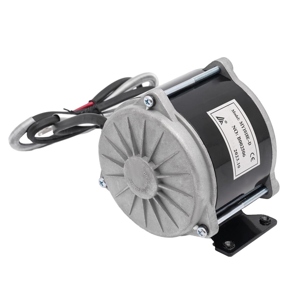 Gear Reduction Electric Motor, 24V 500W 1700RPM DC Electric Bicycle Brushed Motor Re for Electric Bicycle Scooter Bikes