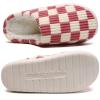 Guyarns Women's Classic Pink 10.5-11 Slippers, Memory Foam, Faux Fur Lining, Flat Heel, Christmas view 3