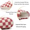 Guyarns Women's Classic Pink 10.5-11 Slippers, Memory Foam, Faux Fur Lining, Flat Heel, Christmas view 4