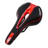 TERPON Bicycle Saddle MTB Mountain Road Bike Saddle Comfortable Cushion Silicone Skid-Proof Leather Cycling Front Seat Mat Bicycle Saddle (Color : Black Purple B, Size : 1) view 2