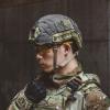 EXCELLENT ELITE SPANKER Tactical Helmet Cover, Military Fast Helmet Cover for Ops-Core Fast PJ/MH in Size M/L -Without Helmet(Grey) view 2