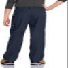 CQR Kids Boys Hiking Cargo Pants, Water Resistant UPF 50+ Quick Dry Youth Casual Outdoor Climbing Camping Trousers, Shenah Trail Pristine Navy, Small view 2