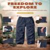 CQR Kids Boys Hiking Cargo Pants, Water Resistant UPF 50+ Quick Dry Youth Casual Outdoor Climbing Camping Trousers, Shenah Trail Pristine Navy, Small view 4