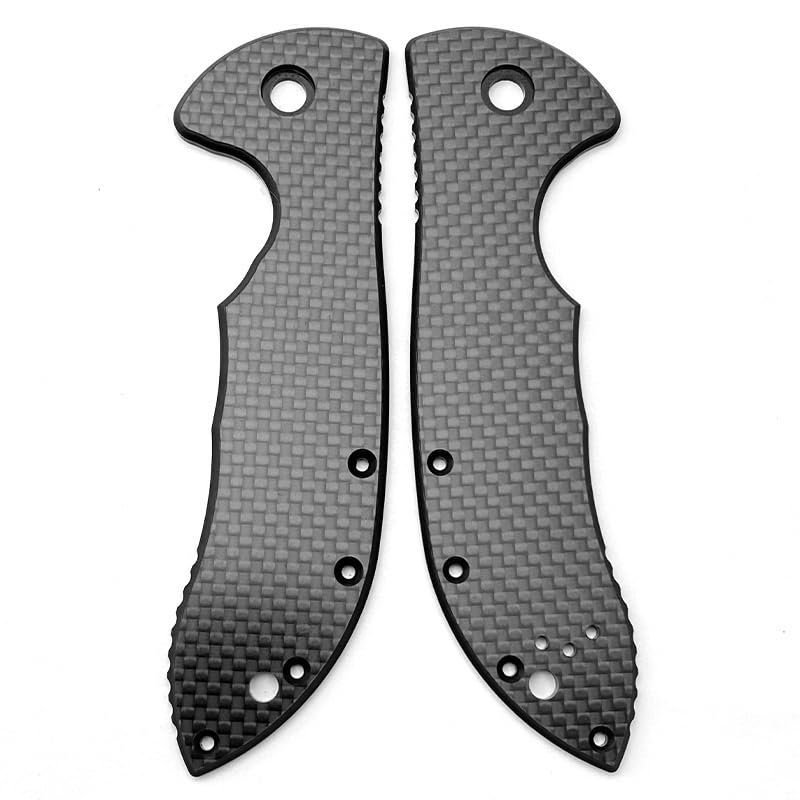 1 Pair Custom Scales Fits for Emerson Commander, Carbon Fiber and G10 Handle Patch