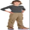 CQR Kids Boys Hiking Cargo Pants, Water Resistant UPF 50+ Quick Dry Youth Casual Outdoor Climbing Camping Trousers, Shenah Trail Cougar, Small view 3