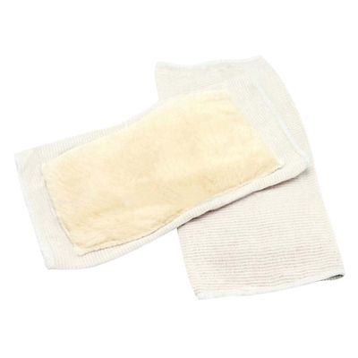 Mobestech 1pair Warm Knee Support Sleeve Artificial Wool for Dance and Yoga Thicken Thermal Knee Brace for Joint in