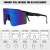 YuJian Sports Sunglasses for Men Women Youth Baseball Softball Sunglasses UV400 Protection Cycling Glasses (U1) view 4