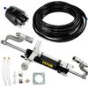 VEVOR Outboard Hydraulic Steering Kit, 300HP Hydraulic Steering Cylinder, Hydraulic Outboard Steering Kit with Helm Pump and Hydraulic Hose for Boat Marine Steering view 1