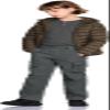 CQR Kids Youth Hiking Cargo Pants, Outdoor Camping Pants, UPF 50+ Quick Dry Regular Pants, Shenah Trail Carbon Grey, Small view 3