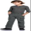 CQR Kids Boys Hiking Cargo Pants, Water Resistant UPF 50+ Quick Dry Youth Casual Outdoor Climbing Camping Trousers, Trail Carbon Grey, X-Small view 3