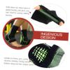 Mobestech 1pair Green Sports Ankle Support Brace for Sprained Ankles Compression Guard for Basketball Running and Fitness Fits Shoe view 3