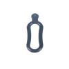 Sanmum 10pcs Bicycle Silicone Band Bike Light Rubber Mounting Strap for Bicycle Headlight Rear Light Torch (Short O-Ring) view 3
