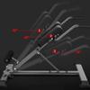 Finer Form Semi-Commercial Sit Up Home Gym Equipment, Multifunctional Bench Abs Fitness Equipment Dumbbell Bench, Core Training Force Folding Reclining Weight Bench Black 109x93x47cm view 3