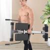 Finer Form Semi-Commercial Sit Up Home Gym Equipment, Multifunctional Bench Abs Fitness Equipment Dumbbell Bench, Core Training Force Folding Reclining Weight Bench Black 109x93x47cm view 4